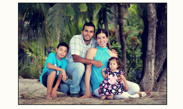 Beautiful Costa Rican Family
