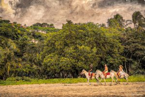 horseback-riding-beach-costa-rica-tamarindo-art-photos