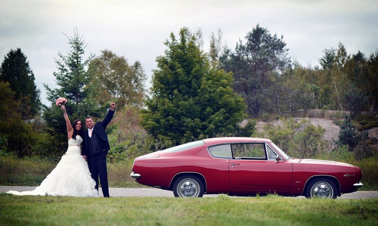 Scenic photos with the bride and groom….