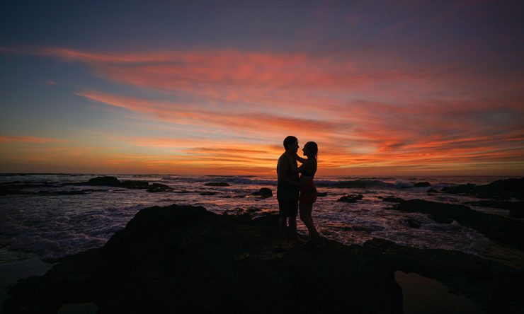 Couples photo shoot Langosta beach