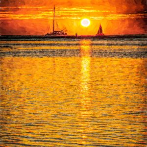 sunset-astoria-costa-rica-sailboat-abstract-photo-art-poster
